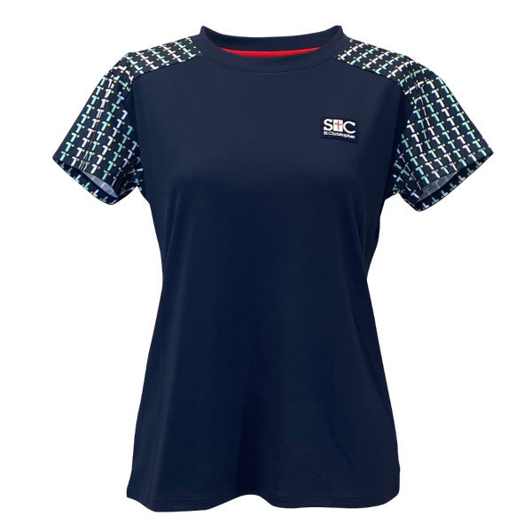 仙クリストファー T-ball patternプルオーバー （ STC-BFW2031-NV ）[ St.Christopher LS レディース ]26SS