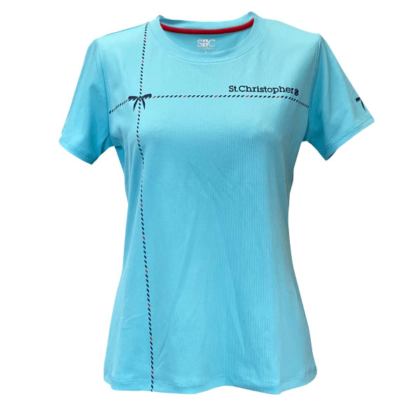 仙クリストファー リボンテープシャツ  （ STC-BFW2081-SX ）[ St.Christopher LS レディース ]26SS