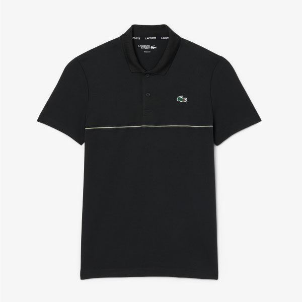 ラコステ バックヨークプリント ウルトラドライ鹿の子地ポロシャツ （ DH0171-99-031 ）[ LACOSTE MS メンズ ]26SS｜ウインザーラケット店