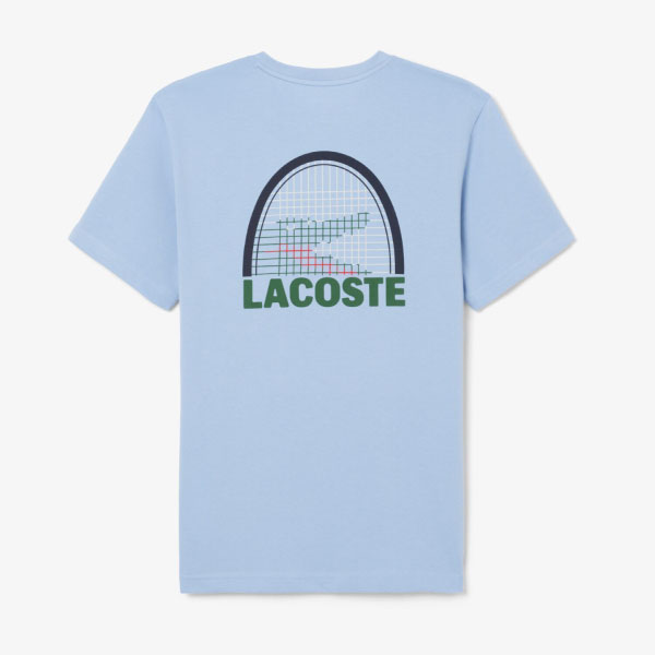 ラコステ ラケットプリントウルトラドライTシャツ （ TH9954-99-AEY ）[ LACOSTE MS メンズ ]26SS