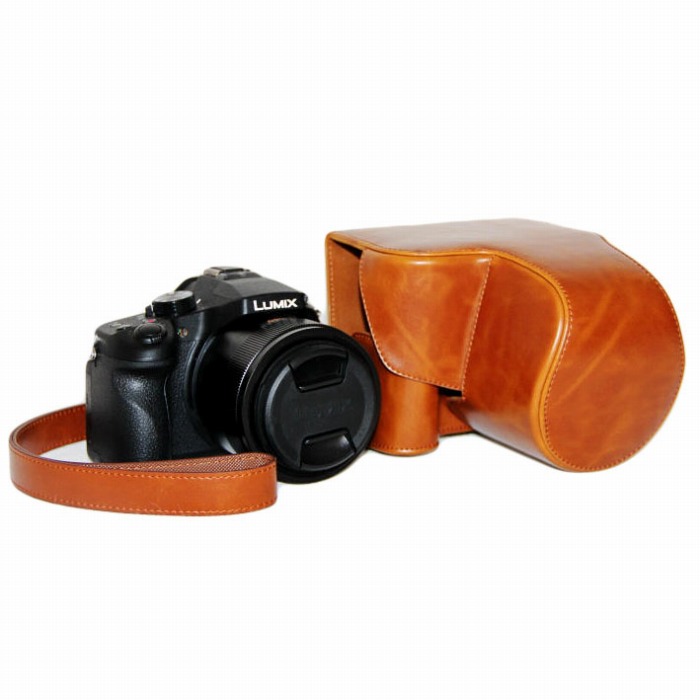 panasonic lumix DMC-FZ1000 ケース FZ1000 カメラケース カメラバック バック カバー レザーケース 送料無料 パナソニック 三脚使用可能 三脚用ネジ 一眼レフ 合成革 【最安値挑戦！】 カタログギフトも 穴装備 ストラップ 一眼 デジカメ
