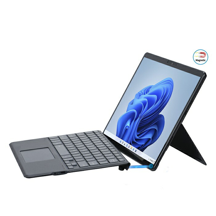 予約販売品 Surface pro 8 キーボードサーフェス pro8 ケース サーフェス プロ 第8世代 キーボードケースサーフェス プロエイト  キーボード付きケース Surface互換 ワイヤレス Bluetooth 搭載 無線 カバー qdtek.vn