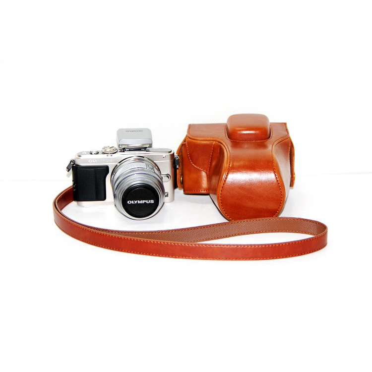 【楽天市場】OLYMPUS PEN E-PL5 ケース E-PL6 カメラケース E-PM2 オリンパス カメラ 一眼 ネジ穴装備 ストラップ