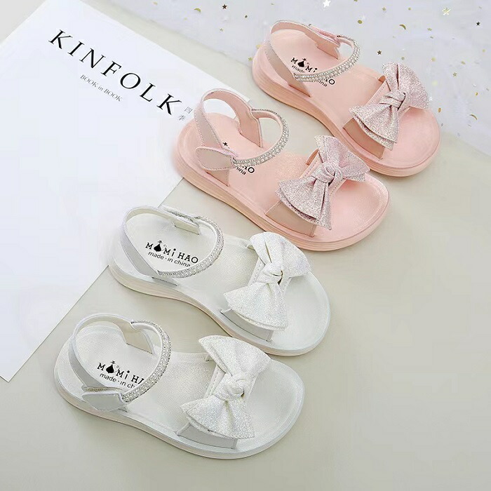 楽天市場 子供サンダル 送料無料 子供 サンダル キッズ サンダル 女の子 サンダル 女の子サンダル 女児 サンダル フォーマル 発表会 お出かけ 通園 通学 子供シューズ 子供用サンダル 子供 シューズ 柔らかい 歩きやすい 海 16 5 17 5 18 18 5 19 5cm ピンク 白 Windy Shop
