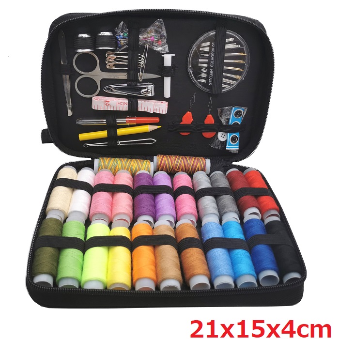 裁縫セット  ソーイング 24色  DIY  ハンドメイド 縫い糸 縫い針 ★