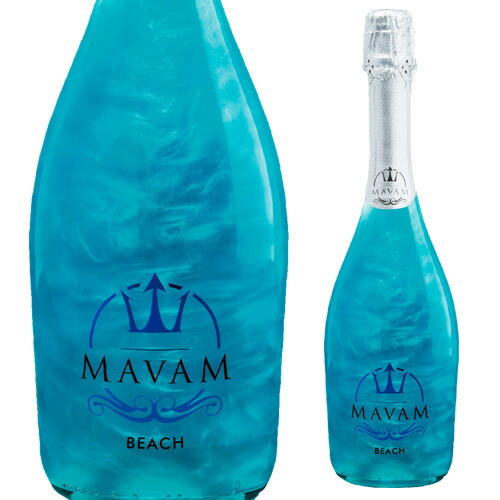 楽天市場】マバム ビーチ パイナップルフレーバー 750ml ブルー