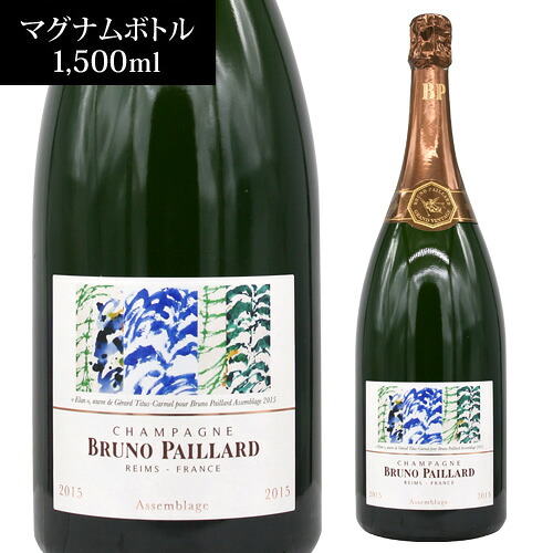 ブルーノ パイヤール エクストラ ブリュット アッサンブラージュ マグナム 1.5L [2015] 1,500ml 正規品 限定品 モンターニュ ド ランス NM ピノ ノワール シャルドネ シャンパン 高級シャンパン シャンパーニュ 浜運A
