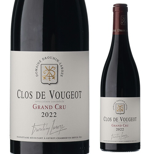 クロ ド ヴージョ グランクリュ [2022] ドルーアン ラローズ 750ml フランス ブルゴーニュ 辛口 赤ワイン 浜運A