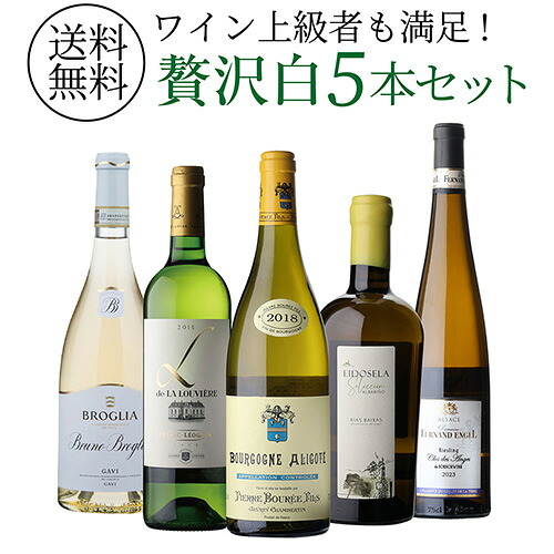 【クーポン利用で1本あたり3,250円 送料無料】 自信を持っておすすめする ワイン上級者も満足！白ワイン5本セット 13弾白 ワインセット 飲み比べ 浜運 ギフト｜銘醸ワイン専門 CAVE de L NAOTAKA 13,089円