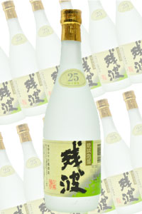 残波 (白) 25度/有限会社 比嘉酒造　720ml×12本 (泡盛)