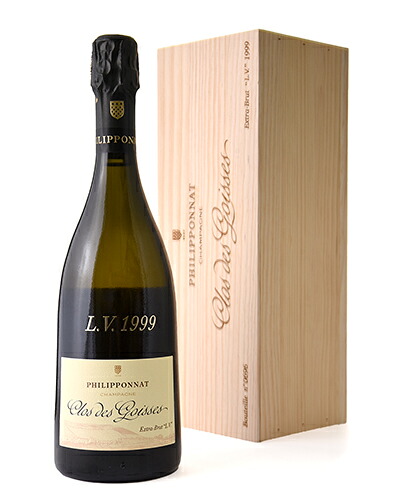 木箱入り クロ デ ゴワセ ロング ヴィエイユスマン [ 1999 ]フィリポナ ( 泡 白 ) （ワイン(=750ml)8本と同梱可） シャンパン シャンパーニュ [S]｜タカムラ ワイン ハウス