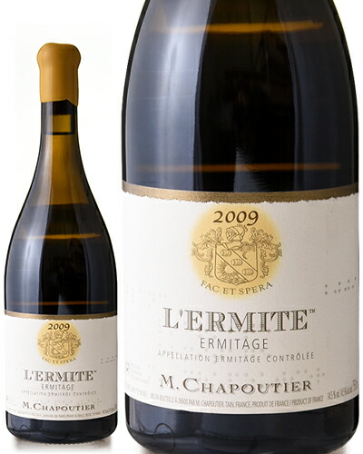 楽天市場】エルミタージュ ブラン ル メアル [ 2009 ] M シャプティエ