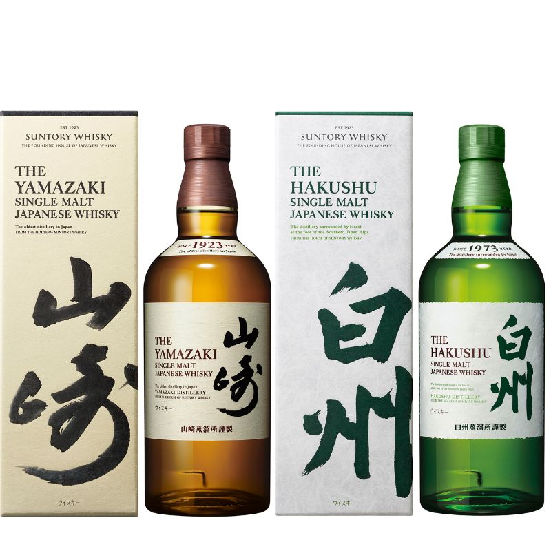 楽天市場】サントリー 山崎 シングルモルト NV ・ 白州 NV（700ml×2