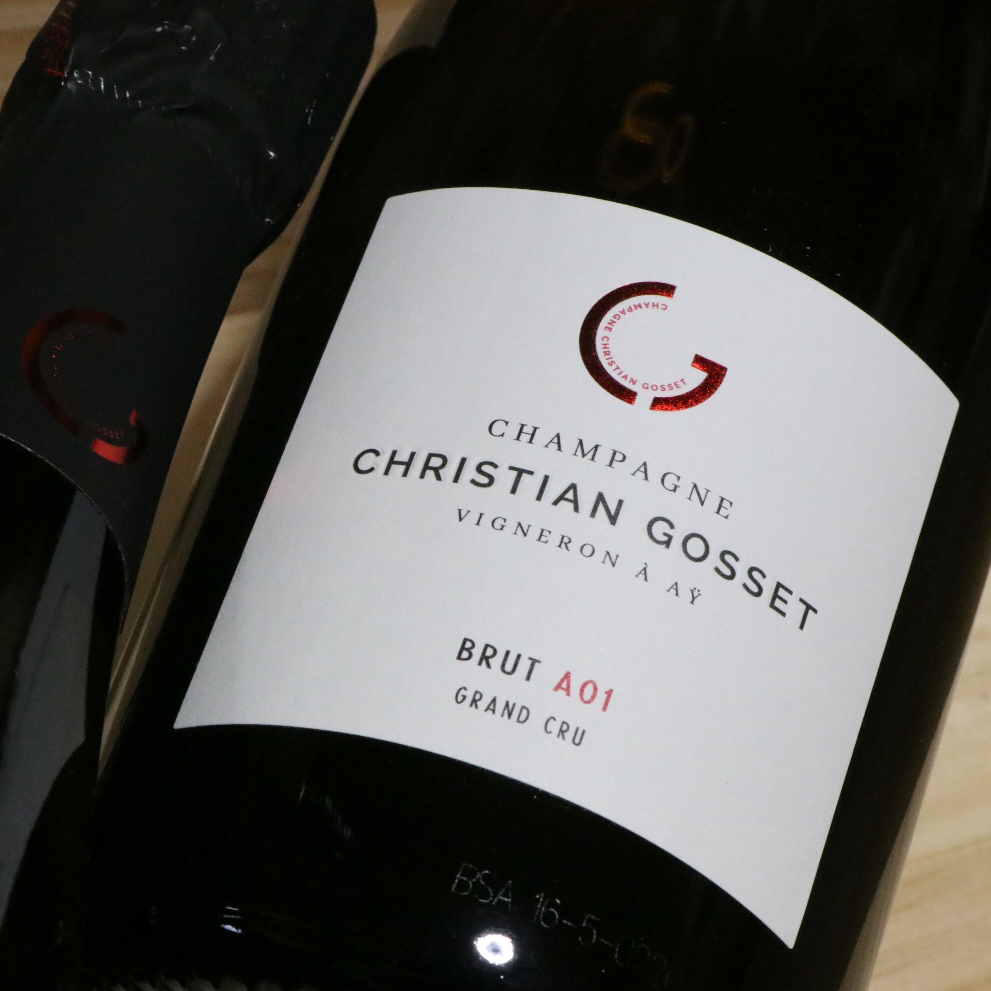 2月16日以降発送予定ブリュット A03 グラン クリュ エクストラ ブリュット NV クリスチャン ゴセ 750ｍｌ 発泡白 よりどり6本から送料無料