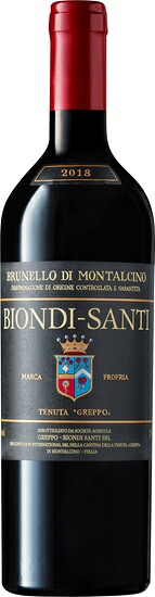 ビオンディ サンティ ブルネッロ ディ モンタルチーノ [2018] 750ml 赤 Brunello di Montalcino