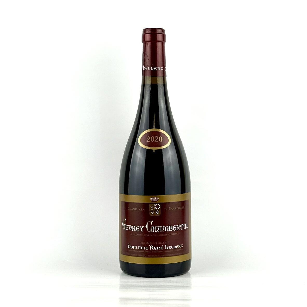ルネ ルクレール ジュヴレ シャンベルタン [2020] 750ml 赤 Rene Leclerc Gevrey Chambertin｜WINE NATION 店 8,360円