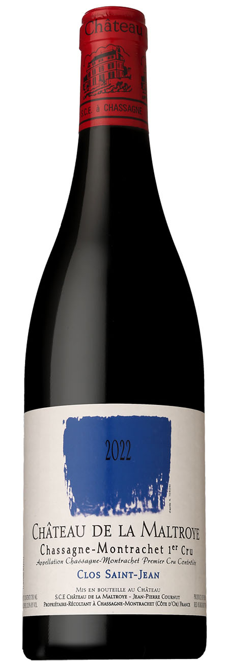 ●シャトー ド ラ マルトロワ シャサーニュ モンラッシェ クロ サン ジャン ルージュ [2022] 750ml 赤CHATEAU DE LA MALTRO CHASSAGNE MONTRACHET PREMIER CRU CLOS SAINT JEAN ROUGE CHATEAU DE LA MALTROYE｜WINE NATION 店