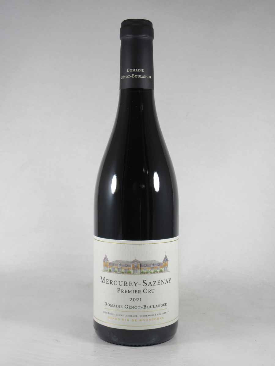 ジェノ ブーランジェール メルキュレ プルミエ クリュ サズネイ [2022] 750ml 赤 GENOT-BOULANGER Mercurey 1er Cru Sazenay