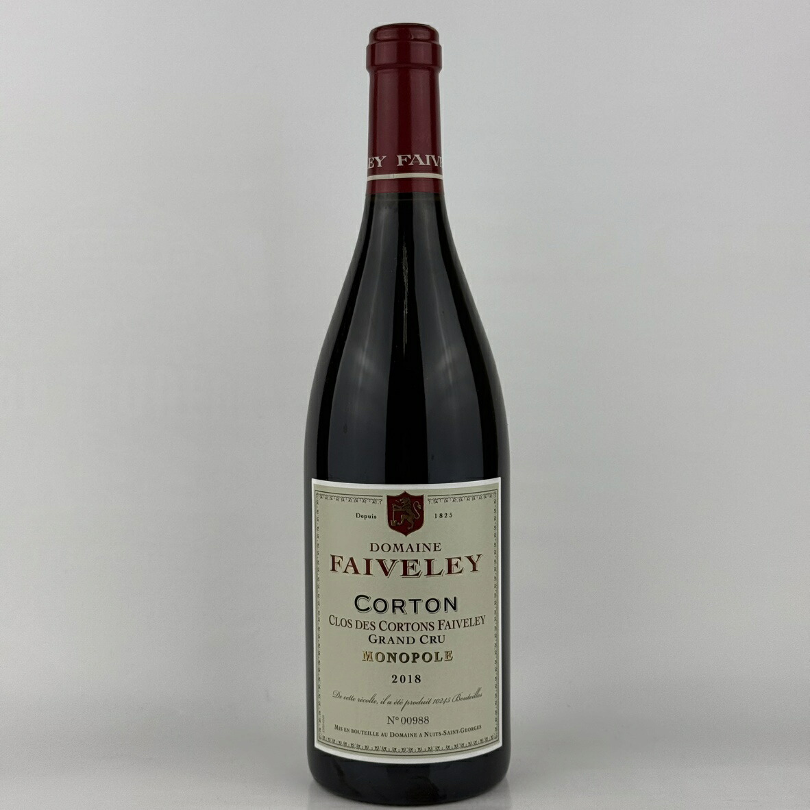 フェヴレ コルトン グラン クリュ クロ デ コルトン [2018] 750ml 赤 Faiveley Corton Clos des Cortons Faiveley Grand Cru｜WINE NATION 店