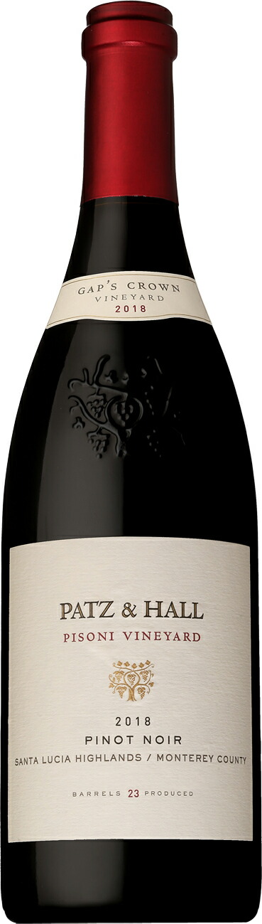 パッツ アンド ホール ピゾーニ ヴィンヤード ピノ ノワール [2018] 750ml 赤 PATZ AND HALL PISONI VINEYARD PINOT NOIR