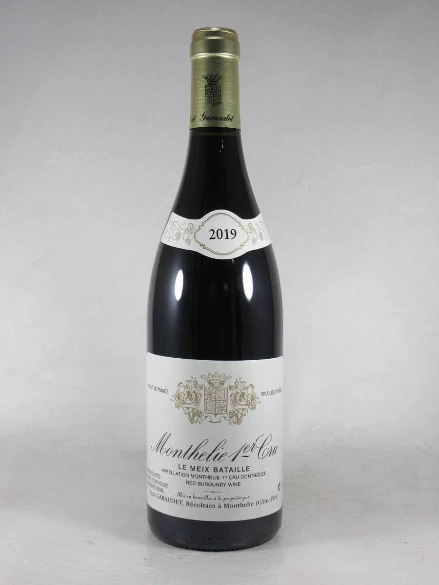 ポール ガローデ モンテリー プルミエ クリュ ル メ バタイユ ルージュ [2019] 750ml 赤 Paul GARAUDET Monthelie 1er Cru Le Meix Bataille Rouge