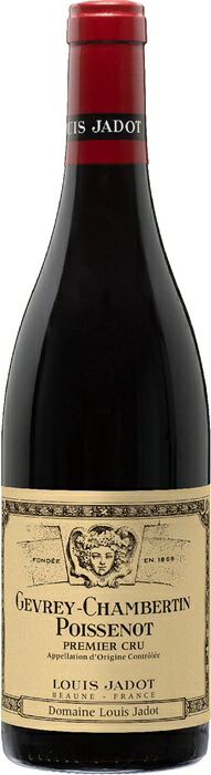 ルイ ジャド ジュヴレ シャンベルタン プルミエ クリュ ポワスノ ドメーヌ ルイ ジャド [2022] 750ml 赤 Gevrey-Chambertin 1er Cru Poissenot Domaine Louis Jadot