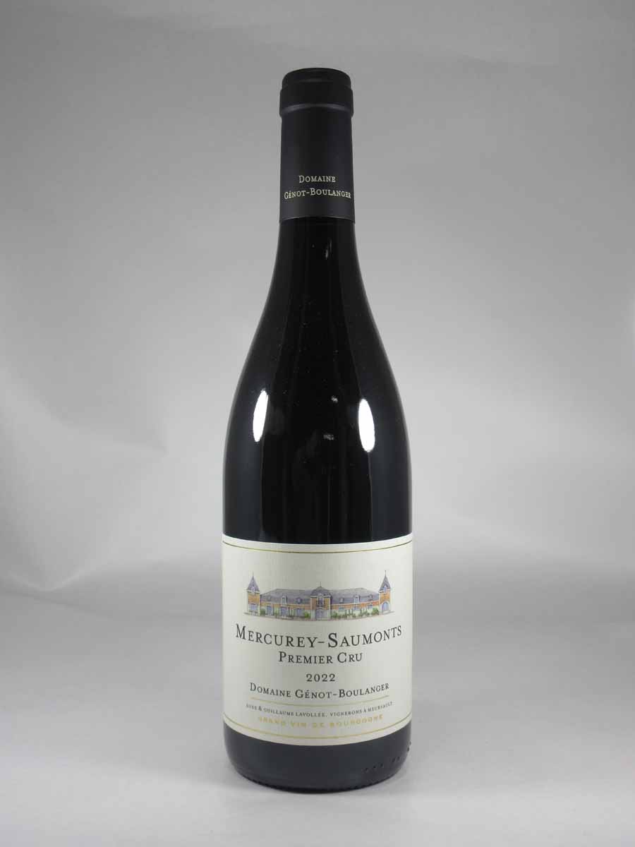 ジェノ ブーランジェール メルキュレ プルミエ クリュ ソーモン [2022] 750ml 赤 GENOT-BOULANGER Mercurey 1er Cru Saumonts