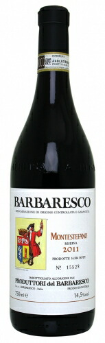 プロドゥットーリ　デル　バルバレスコ/　バルバレスコ　リゼルヴァ　モンテスファーノ　[2019]　750ml・赤【Produttori del Barbaresco】 Barbaresco Riserva Montestefano