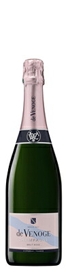 ドゥ　ヴノージュ/　コルドン　ブルー　ブリュット　ロゼ　[NV]　750ml・ロゼ泡　【de Venoge】 Cordon Bleu Brut Rose