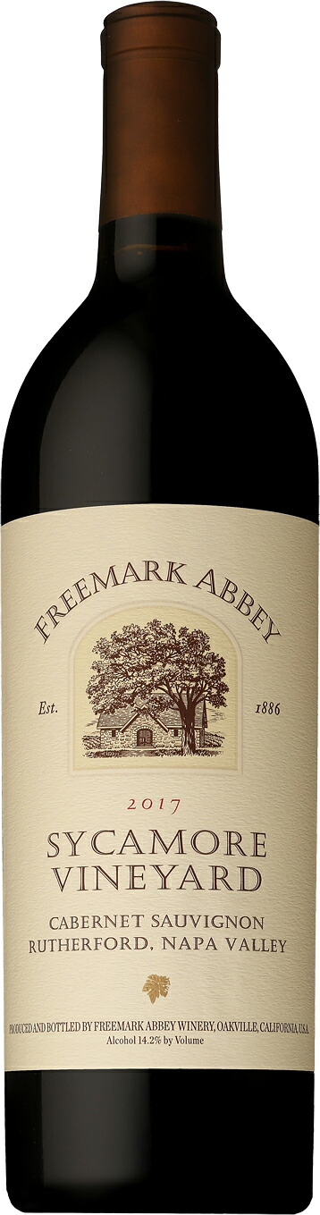 フリーマーク アビー シカモア ヴィンヤード カベルネ ソーヴィニヨン [2017] 750ml 赤　CABERNET SAUVIGNON SYCAMORE VINEYARD