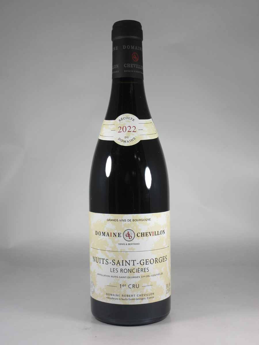 ロベール シュヴィヨン ニュイ サン ジョルジュ プルミエ クリュ レ ロンシエール [2022] 750ml 赤 Robert CHEVILLON Nuits-Saint-Georges 1er Cru Les Roncieres
