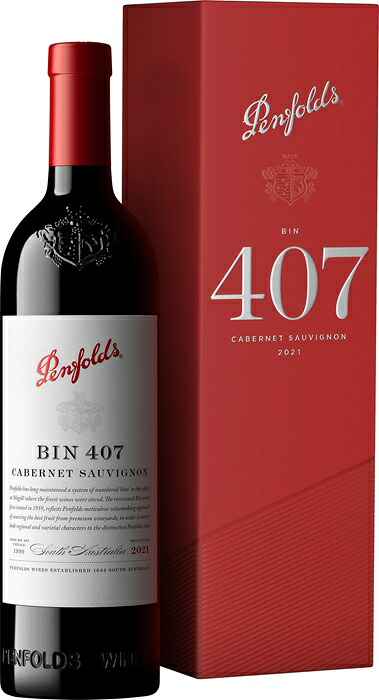 ペンフォールズ ビン 407 カベルネ ソーヴィニヨン 箱入 B [2022] 750ml 赤 Bin 407 Cabernet Sauvignon With Gift Box B｜WINE NATION 店