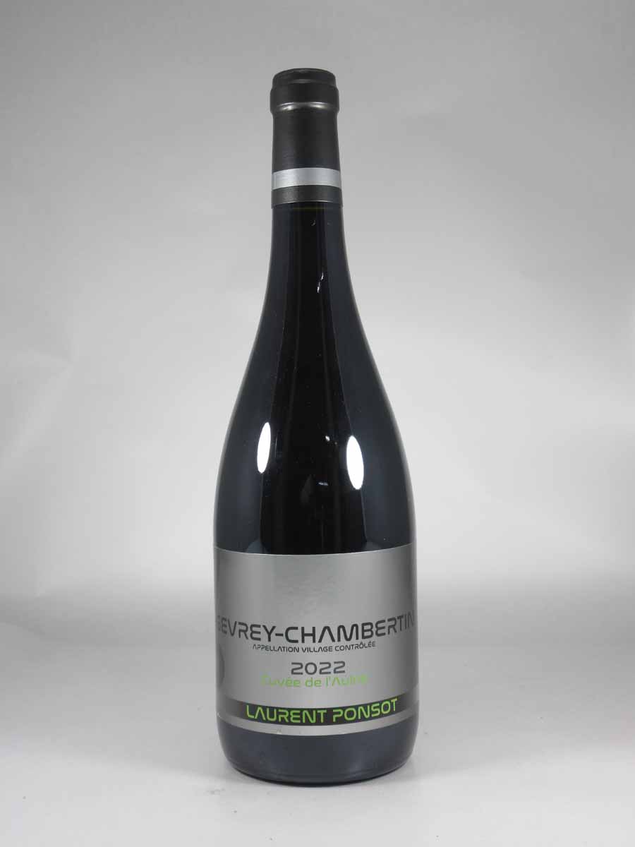 ローラン ポンソ ジュヴレ シャンベルタン キュヴェ ド ローヌ [2022] 750ml 赤 Laurent PONSOT Gevrey-Chambertin Cuvee de l’Aulne