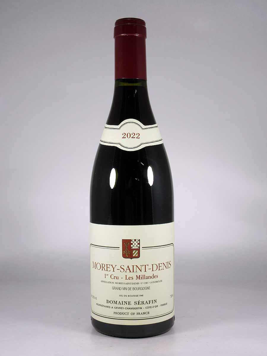 ●セラファン モレ サン ドニ プルミエ クリュ レ ミランド [2022] 750ml 赤 SERAFIN Morey-Saint-Denis 1er Cru Les Millandes｜WINE NATION 店 17,295円