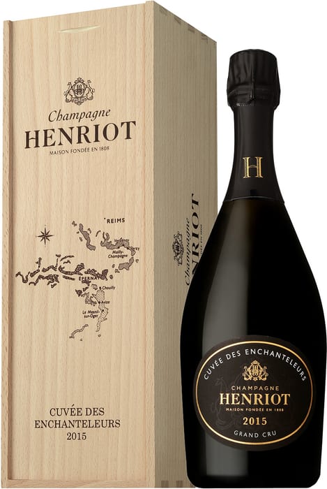 ●アンリオ キュヴェ アンシャンテルール (キバコイリ) [2015] 750ml 泡白CHAMPAGNE HENRIOT CUVEE DES ENCHANTELEURS GRAND CRU 2015 WITH WOODEN BOX｜WINE NATION 店 26,372円