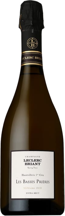 ●ルクレール ブリアン レ バス プリエール オーガニック [2018] 750ml 泡白LECLERC BRIANT LES BASSES PRIERES HAUTVILLERS PREMIER CRU EXTRA BRUT｜WINE NATION 店 22,445円