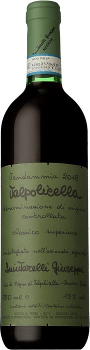 ●ジュゼッペ クインタレッリ ヴァルポリチェッラ クラシコ スペリオーレ [2018] 750ml 赤GIUSEPPE QUINTARELLI VALPOLICELLA CLASSICO SUPERIORE DOC｜WINE NATION 店
