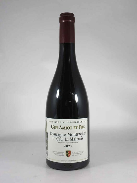 ●アミオ ギイ エ フィス シャサーニュ モンラッシェ プルミエ クリュ ラ マルトロワ ルージュ [2022] 750ml 赤AMIOT Guy et Fils Chassagne Montrachet 1er Cru La Maltroie Rouge｜WINE NATION 店