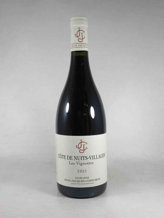 ●ジャン ジャック コンフュロン コート ド ニュイ ヴィラージュ レ ヴィニョット [2021] 750ml 赤Jean Jacques CONFURON Cote de Nuits Villages Les Vignottes｜WINE NATION 店
