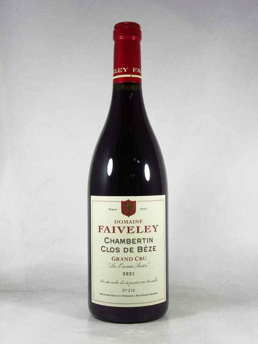●フェヴレ シャンベルタン クロ ド ベーズ グラン クリュ レ ズーヴレ ロダン [2021] 750ml 赤FAIVELEY Chambertin Clos de Beze Grand Cru Les Ouvrees Rodin｜WINE NATION 店