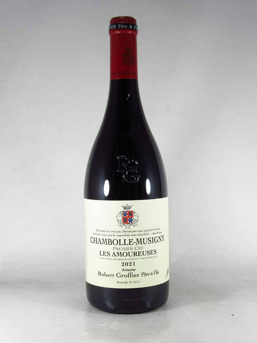 ●ロベール グロフィエ シャンボル ミュジニー プルミエ クリュ レ ザムルーズ [2021] 750ml 赤Robert GROFFIER Chambolle Musigny 1er Cru Les Amoureuses｜WINE NATION 店