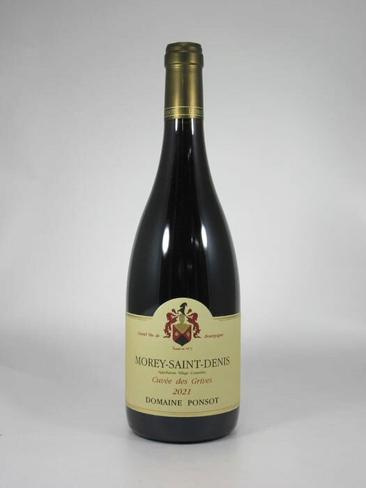 ●ポンソ モレ サン ドニ キュヴェ デ グリーヴ [2021] 750ml 赤PONSOT Morey Saint Denis Cuvee des Grives｜WINE NATION 店
