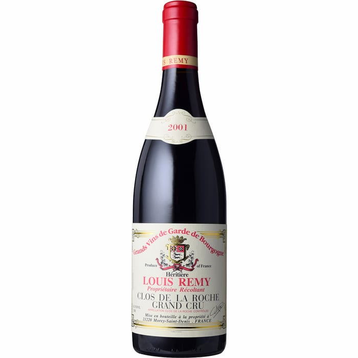 ●ドメーヌ ルイ レミー クロ ド ラ ロッシュ [2001] 750ml 赤Domaine Louis Remy Clos de la Roche｜WINE NATION 店