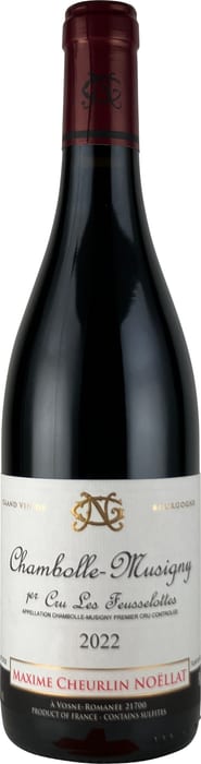 〇マキシム シュルラン ノエラ シャンボール ミュジニー プルミエ クリュ フスロット [2022] 750ml 赤Maxime Cheurlin Noellat Chambolle Musigny 1er Cru Feusselottes｜WINE NATION 店