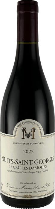 〇マニエール ニュイ サン ジョルジュ プルミエ クリュ ダモード [2023] 750ml 赤Maniere Nuits St. Georges 1er Cru Damodes｜WINE NATION 店