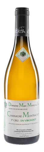【2023】ドメーヌ マルク モレ エ フィス　シャサーニュ モンラッシェ 1er Cru　アン ヴィロンド　 Domaine Marc Morey & Fils Chassagne-Montrachet 1er Cru En Virondot／フランス／ブルゴーニュ／シャルドネ／白ワイン／ギフト／贈答用／プレゼント｜ワインセラーパリ16区 15,092円