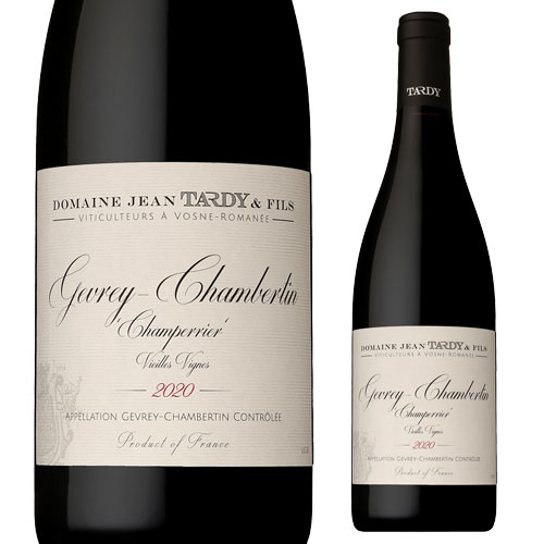 ジュヴレ シャンベルタン シャンペリエ ヴィエイユ ヴィーニュ 2020 ジャン タルディ 750ml 正規品 フランス ブルゴーニュ コート ド ニュイ ピノ ノワール 赤 辛口 浜運A ギフト プレゼント ギフト パーティー 退職祝い 就職祝い 送別会 新生活