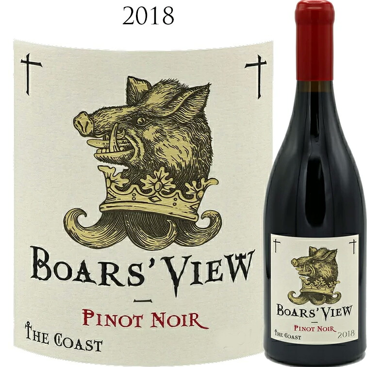 ボアズ ビュー ザ コースト ピノ ノワール [2018] ソノマコースト Boars' View Pinot Noir the Coast ボアーズビュー ボワズ カリフォルニア ボアズ ヴュー 750ml 赤ワイン
