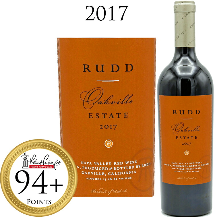 ラッド エステート レッド ワイン ナパヴァレー オークヴィル [2017] RUDD ESTATE Red Wine Oakville Estate Napa Valley Cabernet Sauvignon 750ml カリフォルニア 赤ワイン