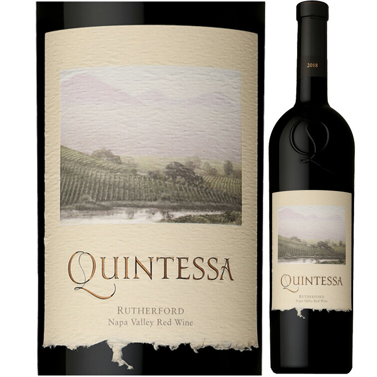 クインテッサ カベルネ ソーヴィニョン ナパ ヴァレー レッドワイン 2018Quintessa Ruthford Napa Valley Red Wine Cabernet Sauvignon 750ml赤ワイン 赤 ワイン フルボディ パーカー ナパカベ レア カルト クィンテッサ｜青山ワインマーケット